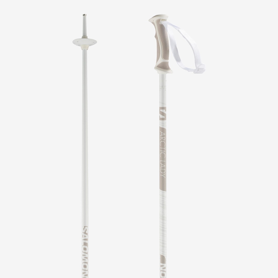 womens_alpine_poles_arctic_lady_white_grey.jpg Women's Alpine Poles Arctic Lady White-Grey - Image 1
