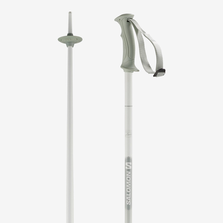 womens_alpine_poles_northpole_lady_grey.jpg Women's Alpine Poles Northpole Lady Grey - Image 1