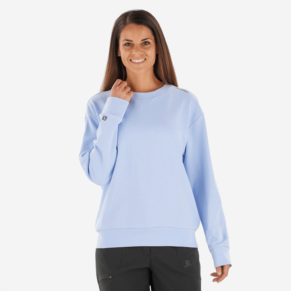 womens_crewneck_pullover_outlife_summer_serenity.png Women's Crewneck Pullover Outlife Summer Serenity - Image 1