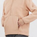 Women's Full Zip Midlayer Jacket Snowshelter Teddy Sirocco-Heather - Image 4