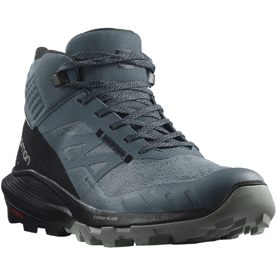 Women's Hiking Boots Outpulse Mid Gore-Tex Stormy Weather-Black-Iron - Image 2