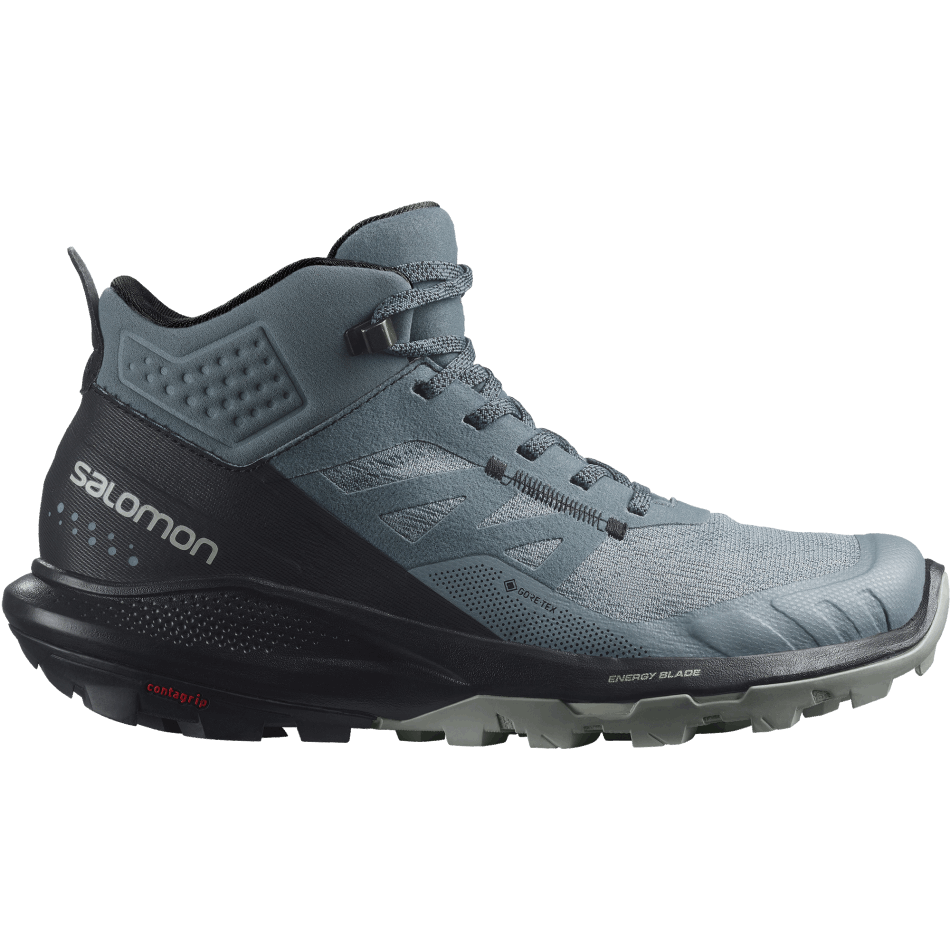 Women's Hiking Boots Outpulse Mid Gore-Tex Stormy Weather-Black-Iron - Image 1