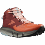 Women's Hiking Boots Predict Hike Mid Gore-Tex Mecca Orange-Brown-Crystal Blue - Image 2