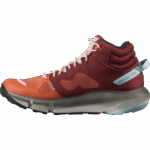 Women's Hiking Boots Predict Hike Mid Gore-Tex Mecca Orange-Brown-Crystal Blue - Image 5