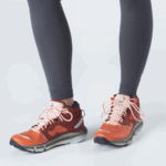 Women's Hiking Boots Predict Hike Mid Gore-Tex Mecca Orange-Brown-Crystal Blue - Image 7