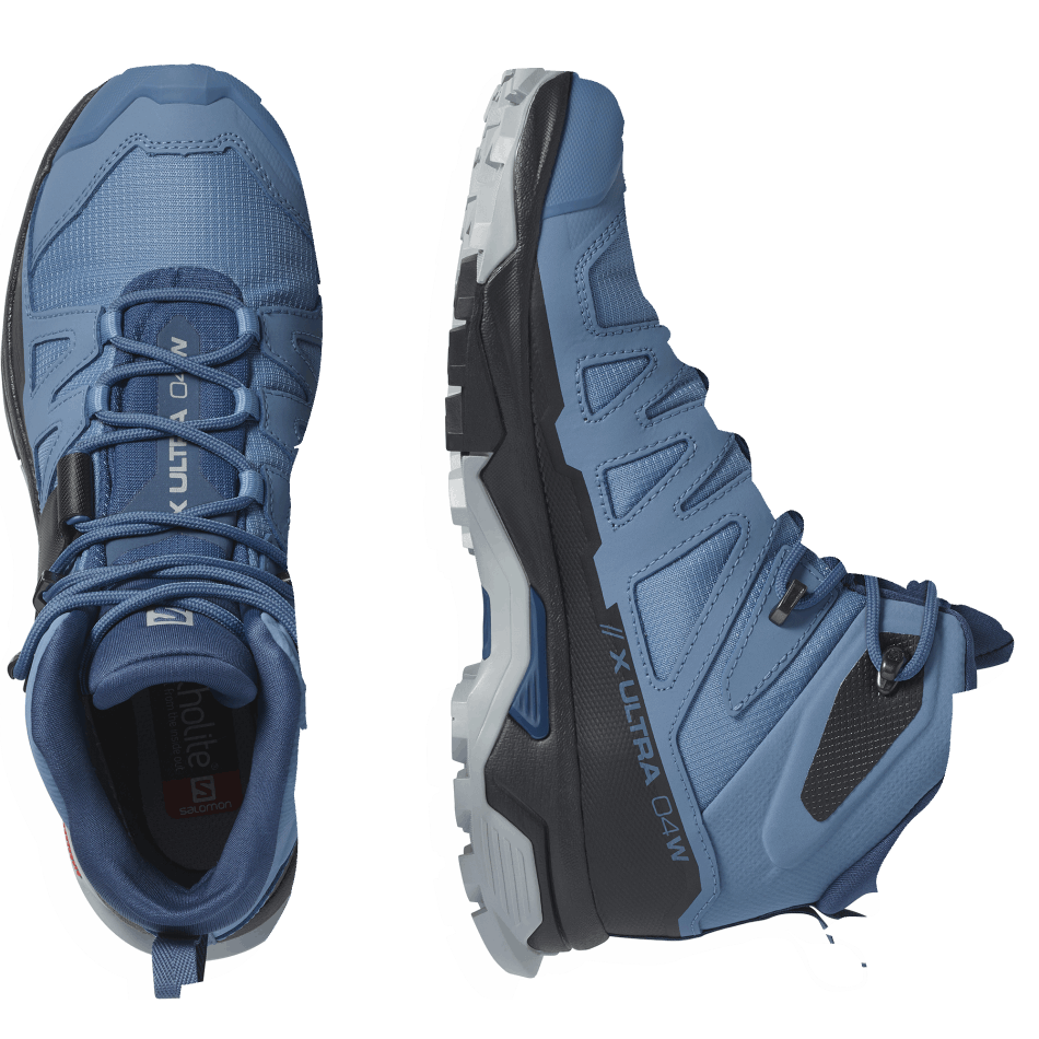 Women's Hiking Boots X Ultra 4 Mid Gore-Tex Copen Blue-Black-Dark Denim - Image 5