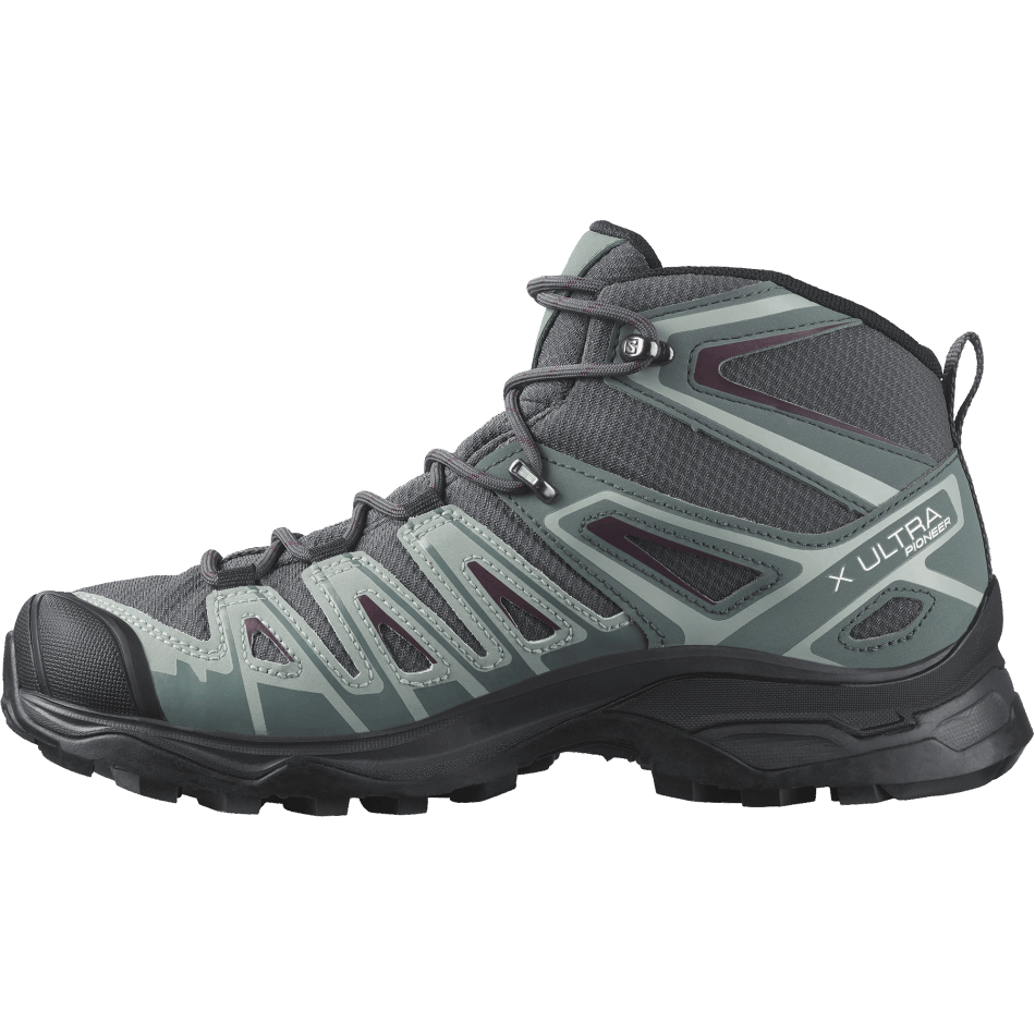 Women's Hiking Boots X Ultra Pioneer Mid Climasalomon™ Waterproof Ebony-Weather - Image 5