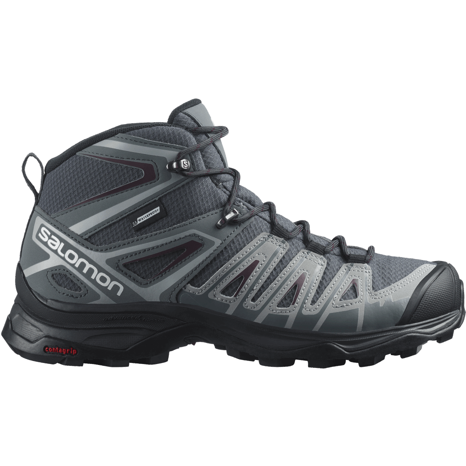 Women's Hiking Boots X Ultra Pioneer Mid Climasalomon™ Waterproof Ebony-Weather - Image 1