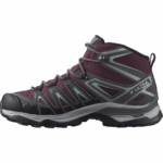 Women's Hiking Boots X Ultra Pioneer Mid Climasalomon™ Waterproof Magnet-Green - Image 5