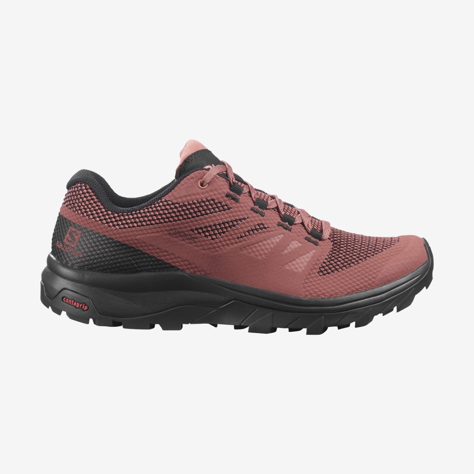 Women's Hiking Shoes Outline Gore-Tex Apple Butter-Black-Brick Dust - Image 1