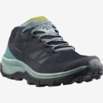 Women's Hiking Shoes Outline Gore-Tex Trellis-Navy Blazer-Guacamole - Image 2
