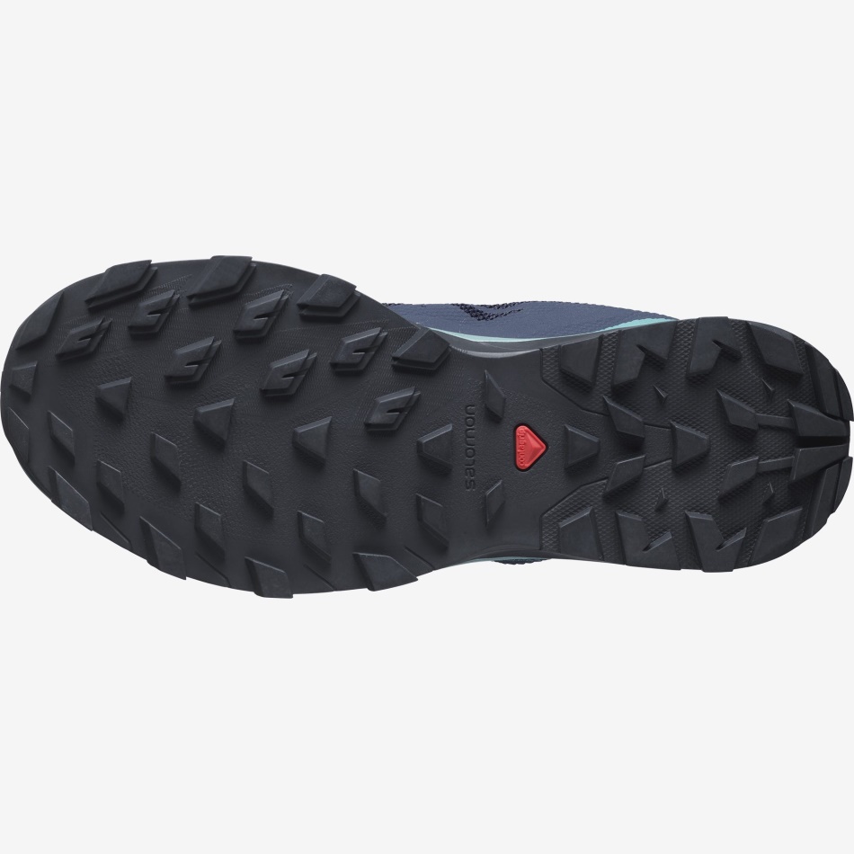 Women's Hiking Shoes Outline Gore-Tex Trellis-Navy Blazer-Guacamole - Image 4