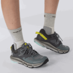 Women's Hiking Shoes Predict Hike Gore-Tex Stormy Weather-Ebony-Turquoise - Image 7