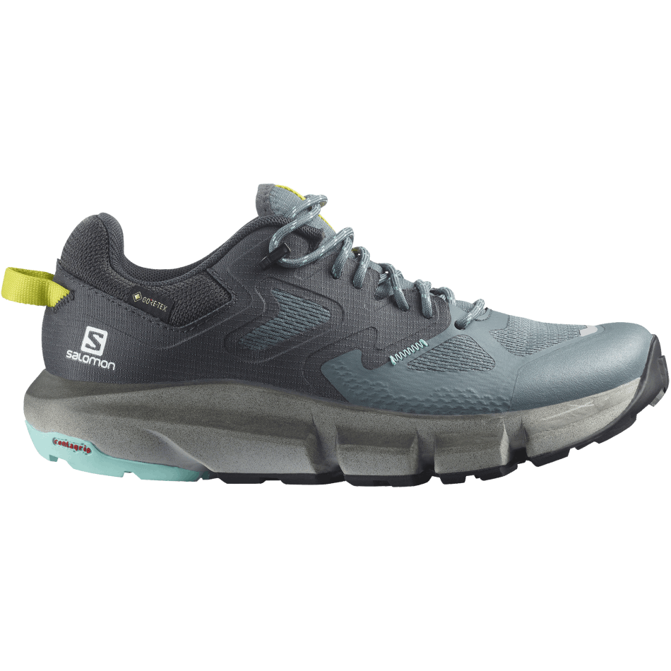 Women's Hiking Shoes Predict Hike Gore-Tex Stormy Weather-Ebony-Turquoise - Image 1