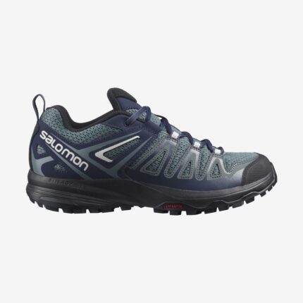 Women's Hiking Shoes X Crest Weather-Indigo-Lunar Rock