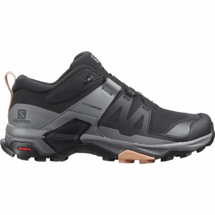 Women's Hiking Shoes X Ultra 4 Black-Quiet Shade-Sirocco