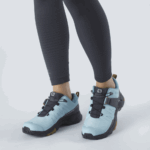 Women's Hiking Shoes X Ultra 4 Gore-Tex Crystal Blue-Black-Cumin - Image 7