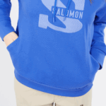 Women's Hooded Pullover Outlife Logo Summer Nautical Blue - Image 3