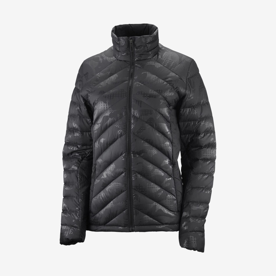 womens_insulated_jacket_essential_xwarm_down_black_he.jpg Women's Insulated Jacket Essential Xwarm Down Black-He - Image 1