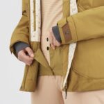 Women's Insulated Jacket Hoodie Snow Rebel Cumin - Image 5
