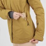 Women's Insulated Jacket Hoodie Snow Rebel Cumin - Image 6