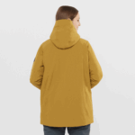 Women's Insulated Jacket Hoodie Stance Cargo Cumin - Image 2