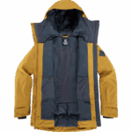 Women's Insulated Jacket Hoodie Stance Cargo Cumin - Image 7