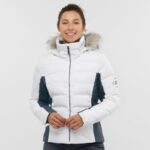 Women's Insulated Jacket Hoodie Stormcozy White - Image 2