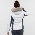 Women's Insulated Jacket Hoodie Stormcozy White - Image 3