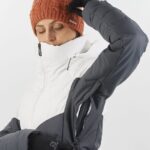 Women's Insulated Jacket New Prevail White-Ebony - Image 7