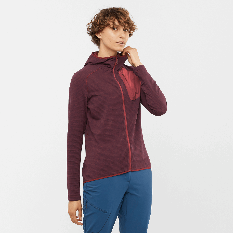 womens_midlayer_jacket_hoodie_essential_lightwarm_hooded_cabernet_earth_red.png Women's Midlayer Jacket Hoodie Essential Lightwarm Hooded Cabernet-Earth Red - Image 1