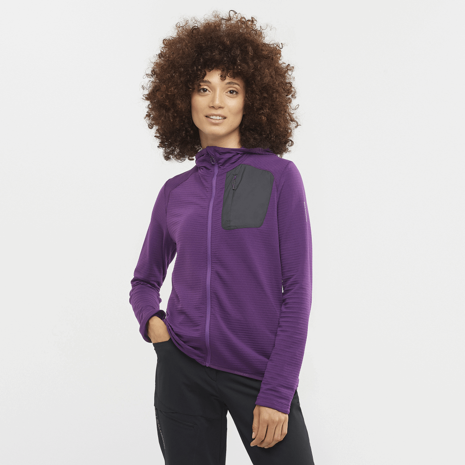 womens_midlayer_jacket_hoodie_essential_lightwarm_hooded_crown_jewel.png Women's Midlayer Jacket Hoodie Essential Lightwarm Hooded Crown Jewel - Image 1
