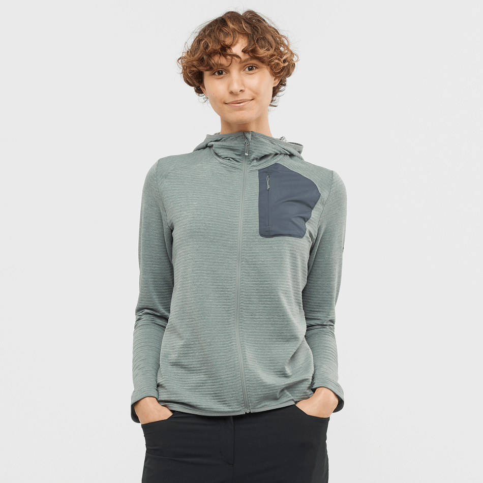 womens_midlayer_jacket_hoodie_essential_lightwarm_hooded_sedona_sage_ebony.png Women's Midlayer Jacket Hoodie Essential Lightwarm Hooded Sedona Sage-Ebony - Image 1
