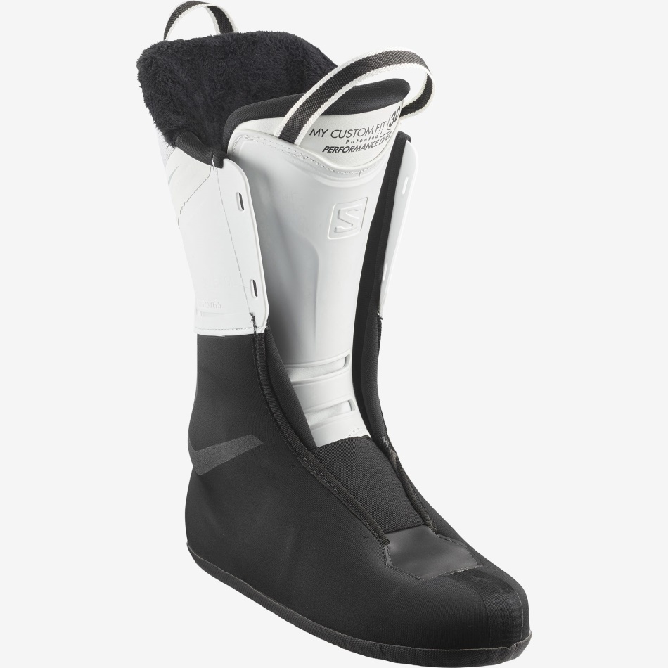 Women's On-Piste Boots S/Max 80 Black-Sterling Blue-White - Image 3