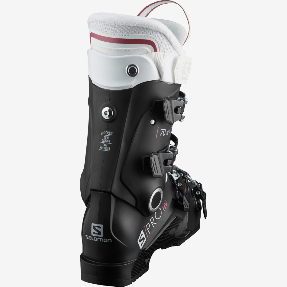 Women's On-Piste Boots S/Pro Hv 70 W Ic Black-White-Garnet Pink - Image 2