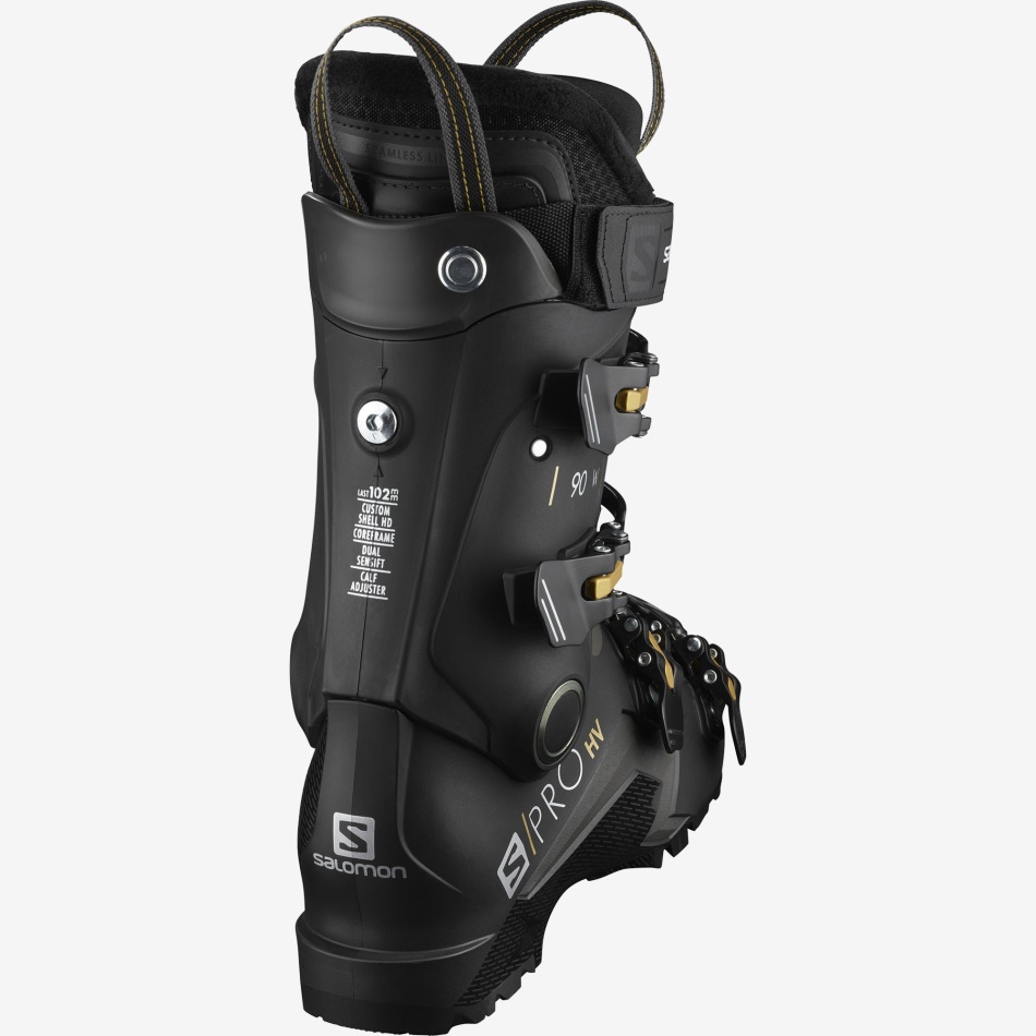 Women's On-Piste Boots S/Pro Hv 90 Black-Belluga-Golden Glaw - Image 2