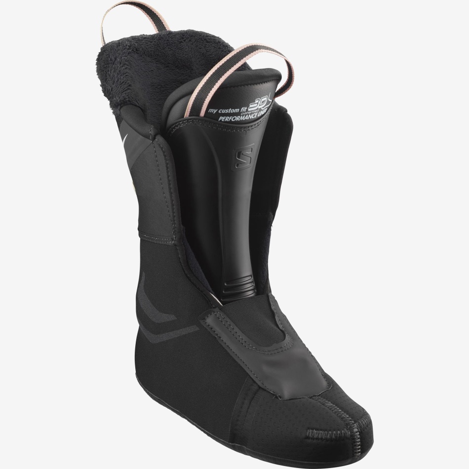 Women's On-Piste Skis S/Pro 90 Black-Rose Gold-Belluga - Image 3