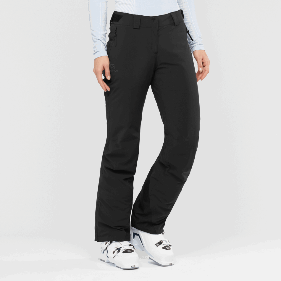 womens_pants_the_brilliant_black.png Women's Pants The Brilliant Black - Image 1