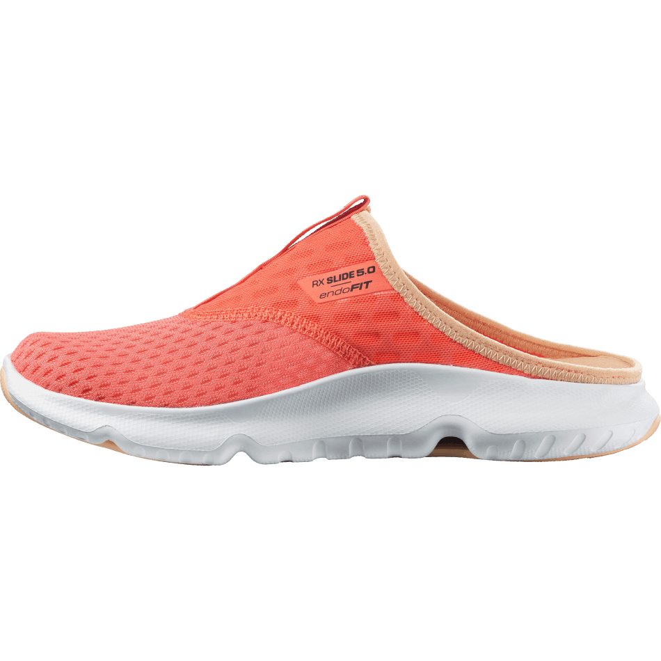 Women's Recovery Shoes Reelax Slide 5.0 Persimon-White-Almond Cream - Image 5