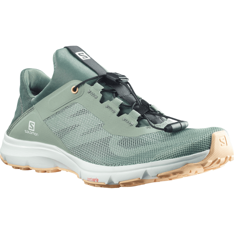 Women's Running Shoes Amphib Bold 2 Green Milieu-Green-Almond Cream - Image 2