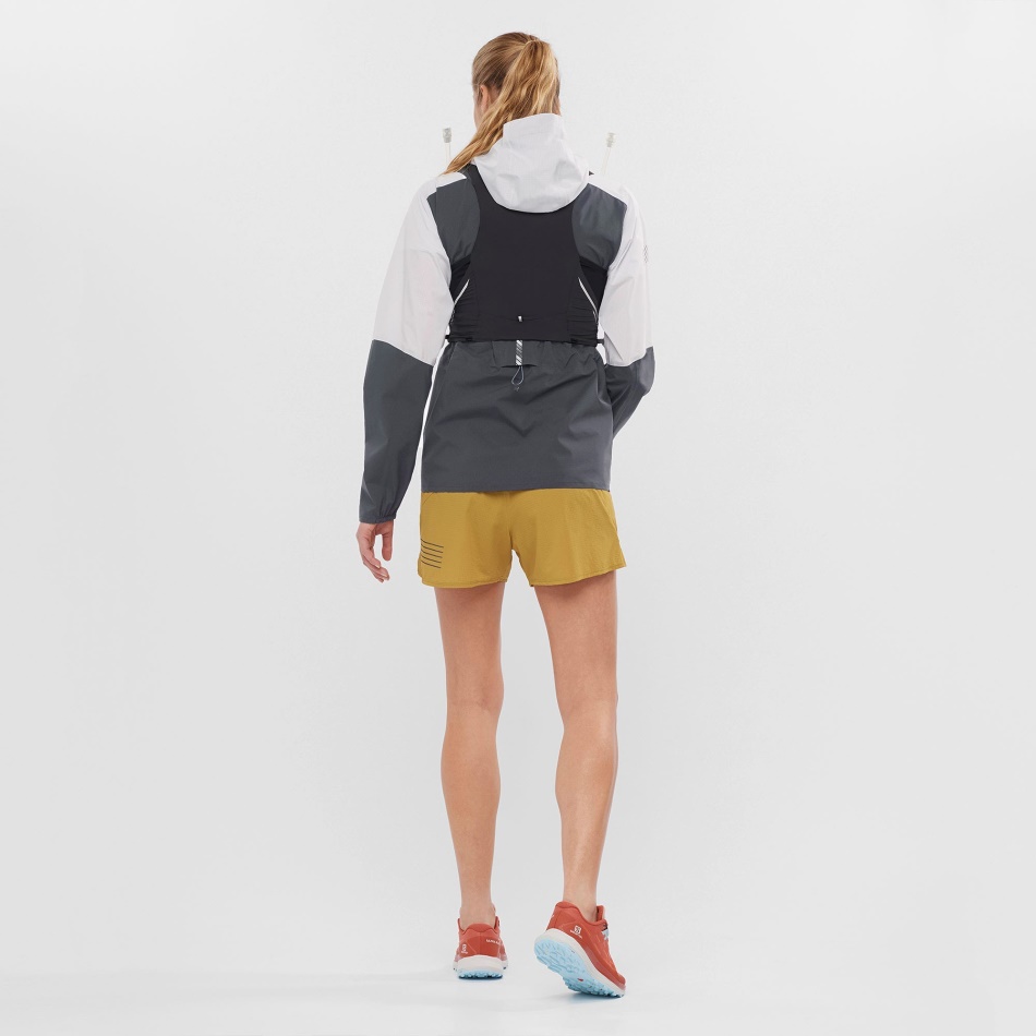 Women's Running Vest With Flasks Included Sense Pro 5 Black-Ebony - Image 10