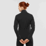 Women's Shell Jacket Agile Softshell Black - Image 2
