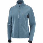 Women's Shell Jacket Agile Softshell Mallard Blue-Black - Image 6