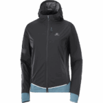 Women's Shell Jacket Light Shell Black-Mallard Blue - Image 8