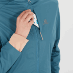 Women's Shell Jacket Light Shell Mallard Blue-Sirocco - Image 5