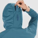 Women's Shell Jacket Light Shell Mallard Blue-Sirocco - Image 7