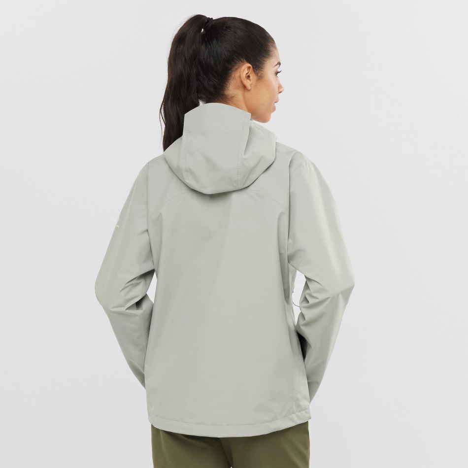 Women's Shell Jacket Outline Gore-Tex 2.5L Wrought Iron - Image 3