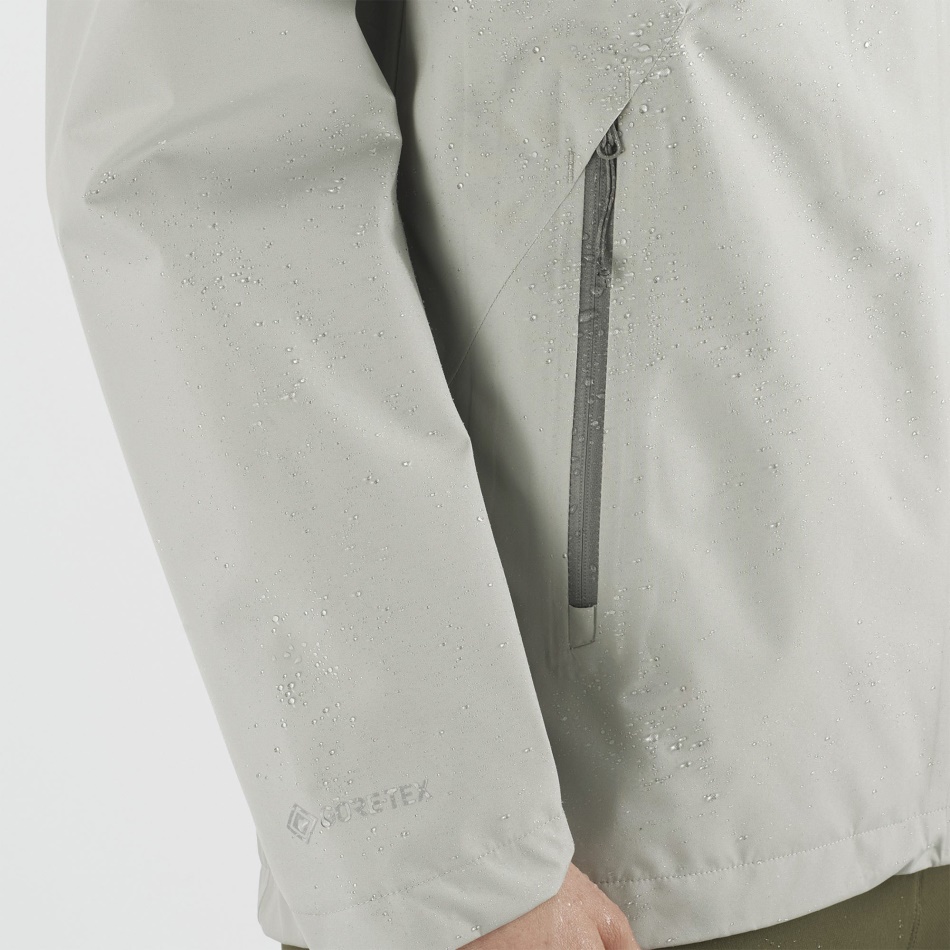 Women's Shell Jacket Outline Gore-Tex 2.5L Wrought Iron - Image 8