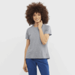 Women's Short Sleeve T-Shirt Essential Tencel Deep Black