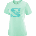 Women's Short Sleeve T-Shirt Outlife Big Logo Beach Glass - Image 4
